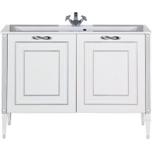 Тумба с раковиной Aquanet Паола 120 213046 Белая