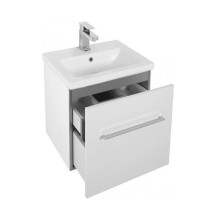 Тумба с раковиной Aquanet Порто 50 212575 подвесная Белая