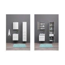 Тумба с раковиной Aquanet Порто 50 212575 подвесная Белая