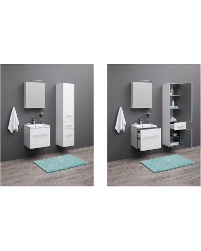 Тумба с раковиной Aquanet Порто 60 212576 подвесная Белая