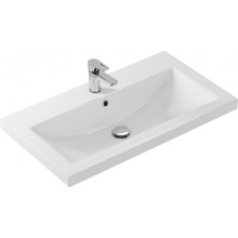 Тумба с раковиной Aquanet Порто 80 212577 подвесная Белая