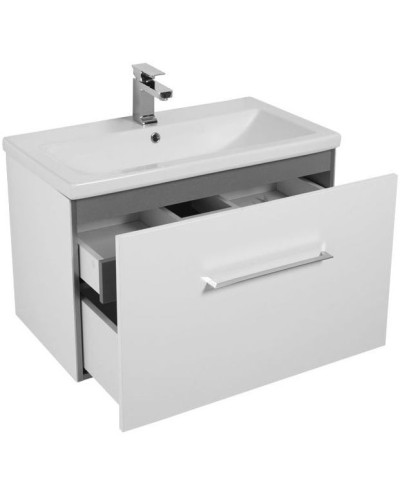 Тумба под раковину Aquanet Порто 70 241747 подвесной Белая