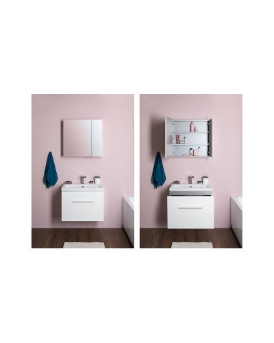 Тумба под раковину Aquanet Порто 70 241747 подвесной Белая
