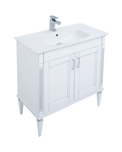 Тумба под раковину Aquanet Селена 90 201649 Белая