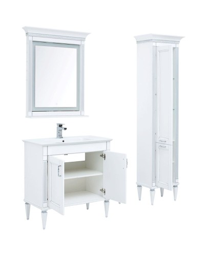 Тумба под раковину Aquanet Селена 90 201649 Белая