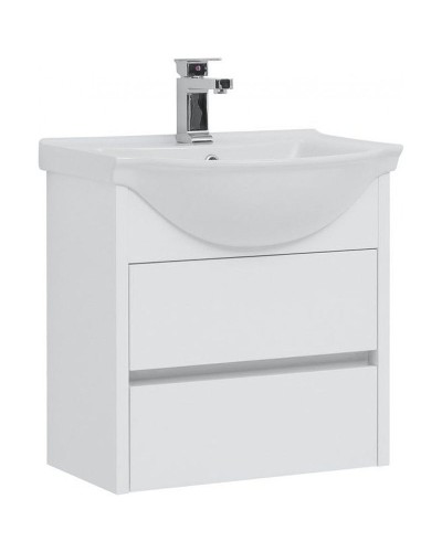 Тумба под раковину Aquanet Сидней 60 243667 подвесная Белая