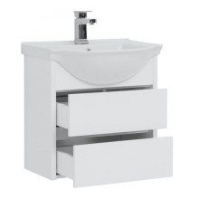 Тумба под раковину Aquanet Сидней 60 243667 подвесная Белая