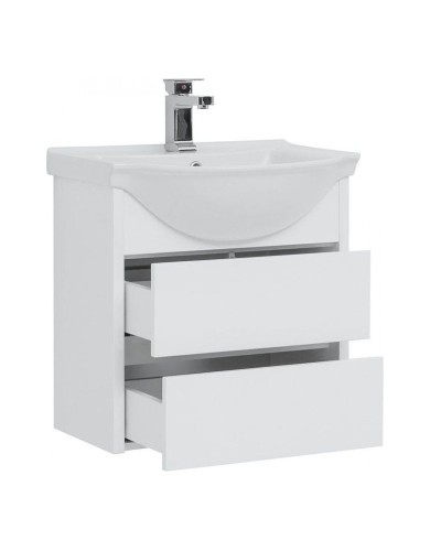 Тумба под раковину Aquanet Сидней 60 243667 подвесная Белая