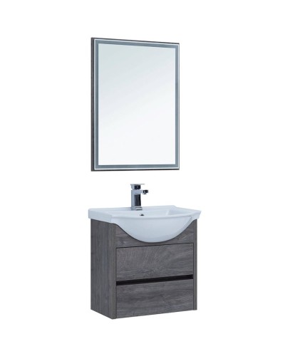 Тумба под раковину Aquanet Сидней 60 243668 подвесная Дуб рошелье