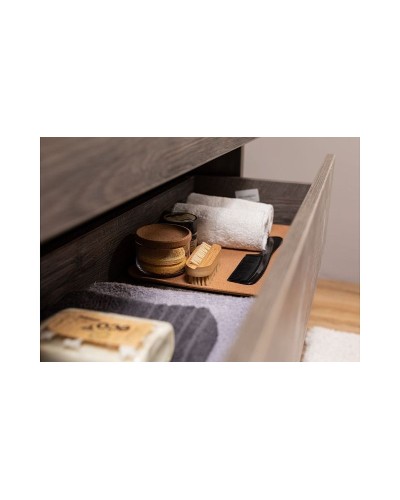 Тумба под раковину Aquanet Сидней 60 243668 подвесная Дуб рошелье