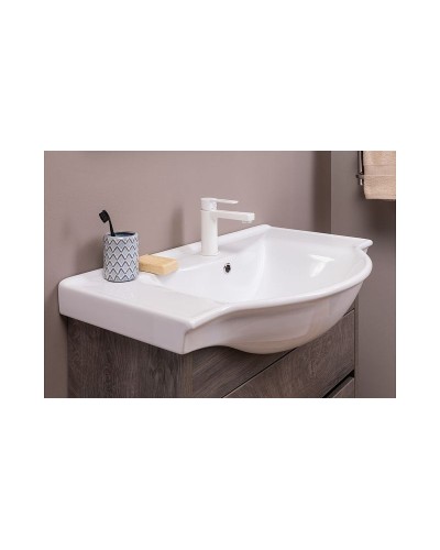 Тумба под раковину Aquanet Сидней 60 243668 подвесная Дуб рошелье