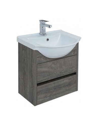 Тумба под раковину Aquanet Сидней 60 243668 подвесная Дуб рошелье