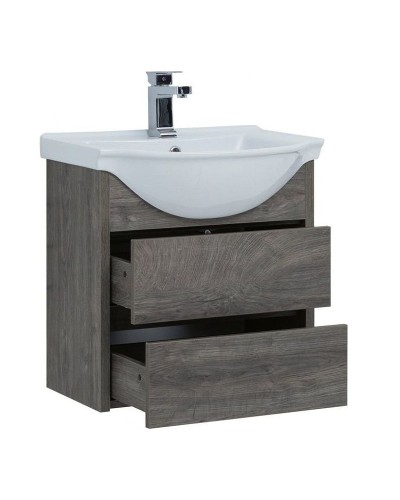 Тумба под раковину Aquanet Сидней 60 243668 подвесная Дуб рошелье