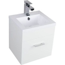 Тумба под раковину Aquanet Нота 40 159137 подвесная Белая