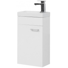 Тумба под раковину Aquanet Нота 40 L 246954 подвесная Белая