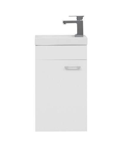 Тумба под раковину Aquanet Нота 40 L 246954 подвесная Белая