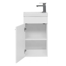 Тумба под раковину Aquanet Нота 40 L 246954 подвесная Белая