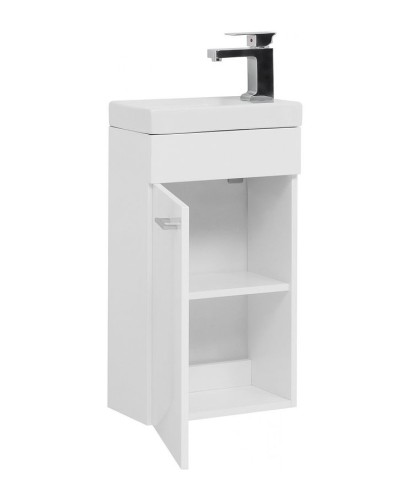 Тумба под раковину Aquanet Нота 40 L 246954 подвесная Белая