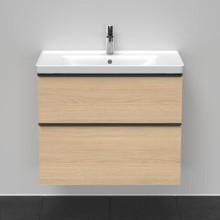 Тумба под раковину Duravit D-Neo 80 DE435503030 подвесная Дуб натуральный