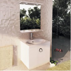 Тумба с раковиной белый глянец 60 см Comforty Магнолия 00003120088