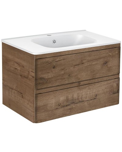 Тумба под раковину Vincea Vico 80 VMC-2V800VO подвесная V.Oak