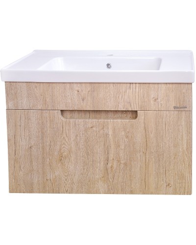 Тумба под раковину Bellezza Грейс 70 4630811190476 подвесная Дуб светлый