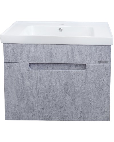 Тумба под раковину Bellezza Грейс 70 4630811190483 подвесная Скала серая