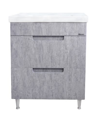 Тумба под раковину Bellezza Грейс 70 4630811110481 Скала серая