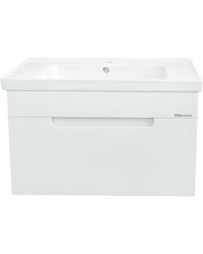 Тумба под раковину Bellezza Грейс 90 4630815190014 подвесная Белая