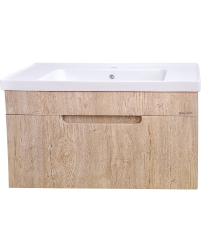 Тумба под раковину Bellezza Грейс 90 4630815190472 подвесная Дуб светлый