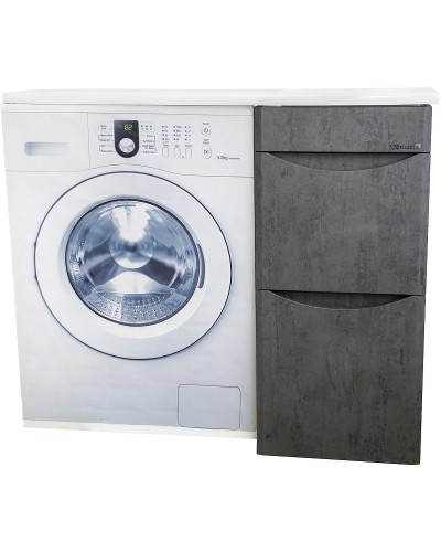 Тумба под раковину Bellezza Олиссия 100 4639417110420 Серая