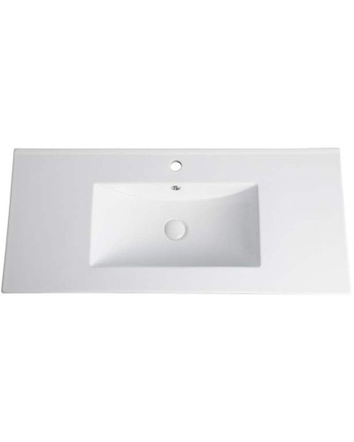 Тумба с раковиной Orange Li-100Tub+Ra подвесная Черная матовая