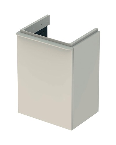 Тумба под раковину Geberit Smyle Square 44 L 500.351.JL.1 подвесная Песчаный глянец