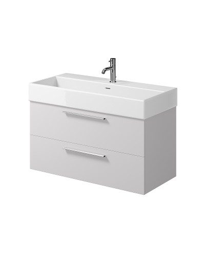 Тумба под раковину Creto Tivoli 100 8-1378W подвесная Белая