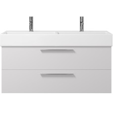 Тумба под раковину Creto Tivoli 120 Due 8-1393W подвесная Белая
