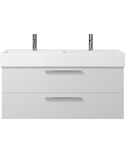 Тумба под раковину Creto Tivoli 120 Due 8-1393W подвесная Белая