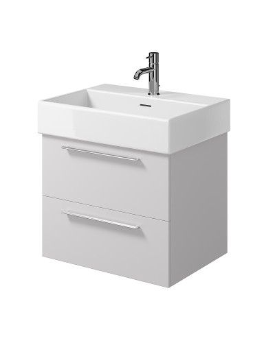 Тумба под раковину Creto Tivoli 60 8-1376W подвесная Белая