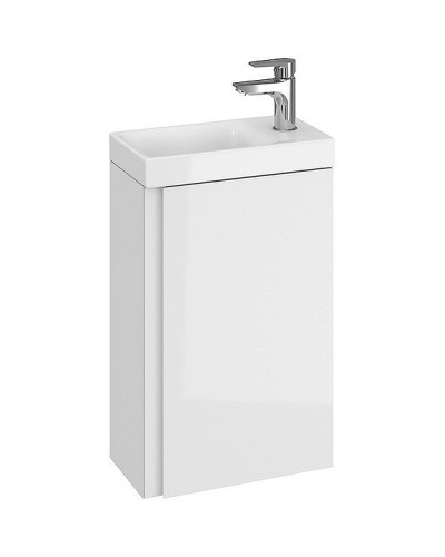 Тумба под раковину Cersanit Moduo 40 SB-SZ-MOD-MO40/Wh подвесная Белая