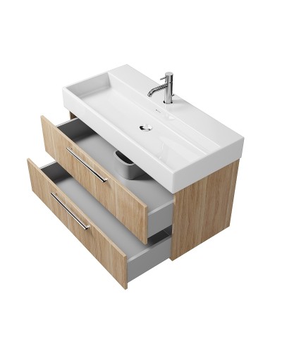 Тумба под раковину Creto Tivoli 100 8-1378S подвесная Soft