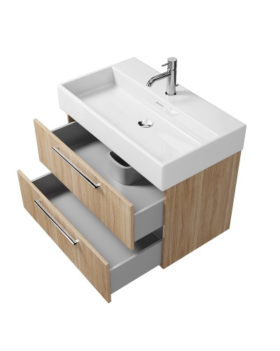 Тумба под раковину Creto Tivoli 80 8-1377S подвесная Soft