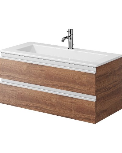 Тумба под раковину Creto Alba 100 11-1105CH подвесная Charleston