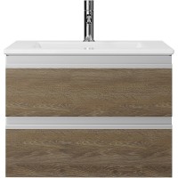 Тумба под раковину Creto Alba 60 11-1161TR подвесная Truffle