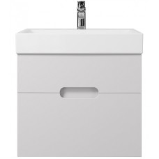 Тумба под раковину Creto Malibu 60 7-1077W подвесная Белая