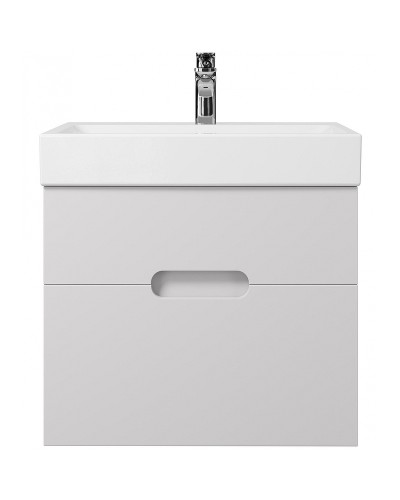 Тумба под раковину Creto Malibu 60 7-1077W подвесная Белая