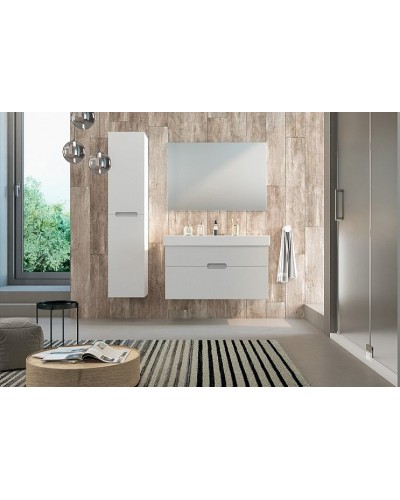 Тумба под раковину Creto Malibu 80 7-1078W подвесная Белая