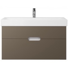 Тумба под раковину Creto Malibu 100 7-1079Cap подвесная Capuchino