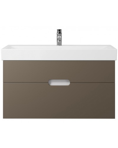 Тумба под раковину Creto Malibu 100 7-1079Cap подвесная Capuchino