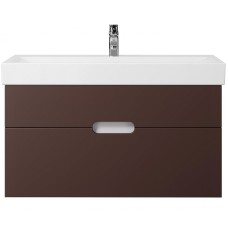 Тумба под раковину Creto Malibu 100 7-1079C подвесная Chocolate
