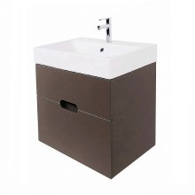 Тумба под раковину Creto Malibu 60 7-1077C подвесная Chocolate