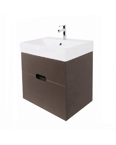 Тумба под раковину Creto Malibu 60 7-1077C подвесная Chocolate